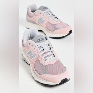 New Balance Pink and Gray Athletic Shoes